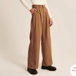 Abercrombie & Fitch Women's Tailored Wide-Leg Pants